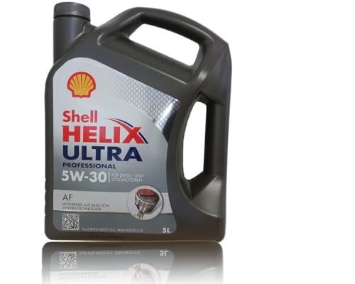 SHELL Motoröl 5W-30 Helix Motor Öl ACEA A5/B5 API SL Ultra Prof AF 5L SHELL Motoröl 5W-30 Helix Motor Öl ACEA A5/B5 API SL Ultra Prof AF 5L