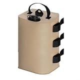 BEAZOOM Sac de lestage robuste en PVC 500D   10 l   Ancre coupe vent   Tentes d'extérieur, tonnelles, parapluies, ballast portable à remplir sur site   Sac de sable pour camping, festival, plage
