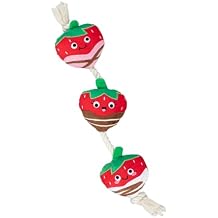 Fringe Studio Plush Dog Toy with Rope, Covered with Love, Petshop Collection 314495
