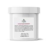 cocojojo CREAM BASE ECONOMY - RICH BASE CREAM FOR COSMETICS, MADE WITH VITAMINS AND COSMETIC OILS, MOSTLY VEGAN, GENTLE AND HYDRATING - 1 LB
