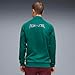 PUMA Men's FA Portugal King Anthem Jacket, Green Lagoon-Ruby Shimmer SS26, Large Fpf Jacket