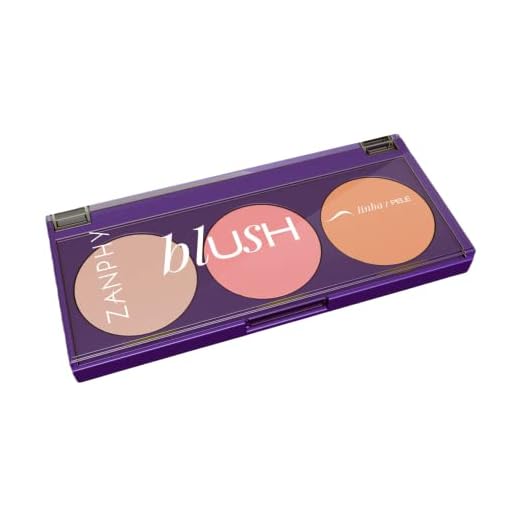 Paleta De Blush - Cor Pblu01, Zanphy