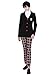 miccostumes Men's Costume Academy School Student Cosplay Winter Uniform Fullset (Men M)