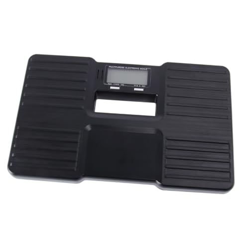 Balance numérique 150 kg noire avec écran rétroéclairé et tare