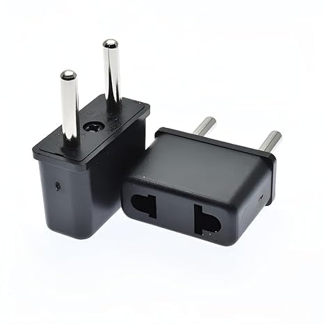 Universal Conversion (2 Pin Flat Plug) Japan, China, Taiwan, Thailand,Thailand, Europe, Italy, Indonesia and Korea to India (Type -D) - 94 Pack of 5-image-19