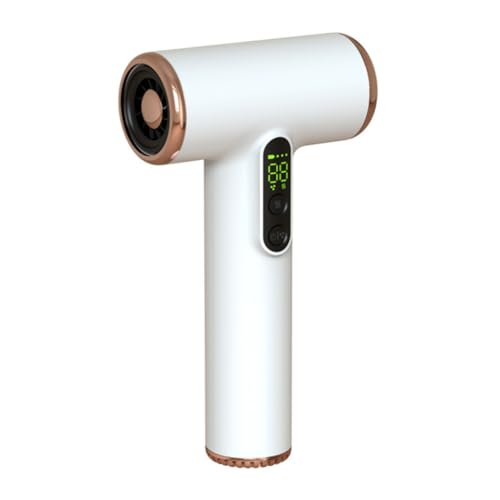 Eeuye Secador de Pelo Inalámbrico USB Inalámbrico Portátil de Viaje Recargable Viento Fuerte Bajo de Ruido 3 Velocidades Secador de Pelo con Pantalla LCD