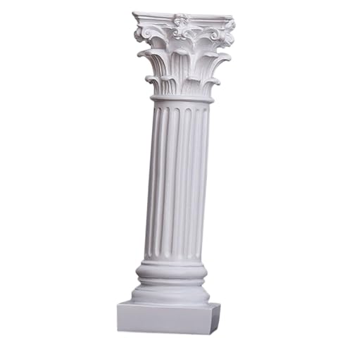 Catálogo de Portavelas de columna del mes. 45 - Escultura de Columna Romana con Estatua de Pilar Romano, Centro de Mesa para Bodas, Pilar Romano, Columna Griega, columnas, portavelas, decoración de Resina, Delicada Ciudad...