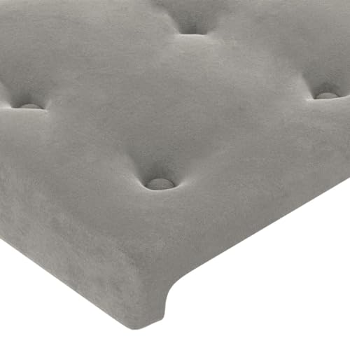 vidaXL Tête de lit avec oreilles 163x16x118128 cm Velours - vue 7