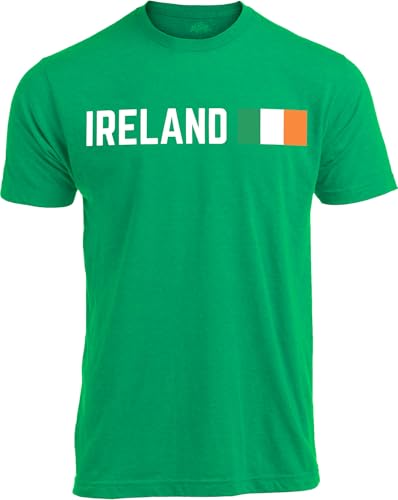 Ireland Tee Shirt - Irish Pride Dublin Cork Limerick Galway T-Shirt for Men Women - (Green,L)