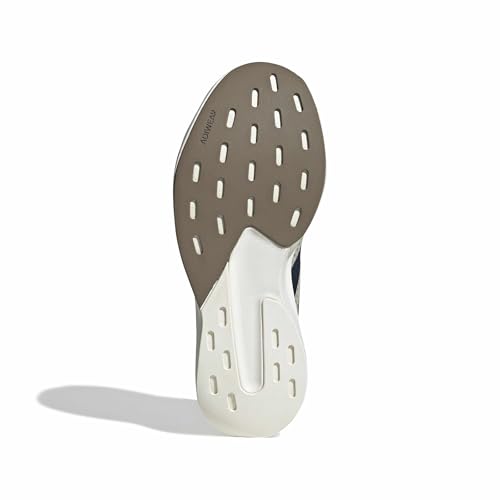 adidas Herren Adizero Pacer Shoes, Khaki Three/Night Indigo/Core White, 44 EU – Ansicht 4