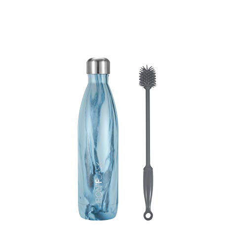 IRON °FLASK Retro sportwaterfles - 740 ml, vacuüm geïsoleerd roestvrij staal, warm koud, dubbelwandig, thermomok, cola… - Image 6