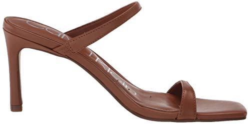 Calvin Klein Women's Kchalena Heeled Sandal, Tan251, 6 #TOP5