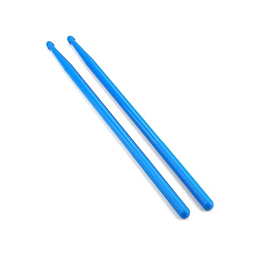 Par de baquetas de nylon para percusión, color celeste miniatura 7