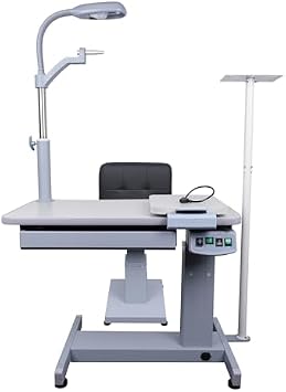 Optometry Combination Table with Chair Refraction Chair and Table Unit Liftable Tables and Chairs LY-180A+C