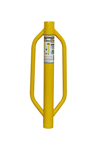 アルミス 支柱杭打ち込み機 打ち込ん打ろう 小 AUD-42 ALUMIS 鉄芯入り (約)長500×幅185mm 支柱・杭の有効経約Φ30mmまで 重量約2.6kg 支柱杭打ち込み器 支柱杭打込み器 支柱打ち込みハンマー 支柱打込みハンマー