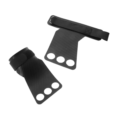 Kisangel 2Pcs Adjustable Slip Fitness Palm Protectors for Weightlifting Deadlifts Durable Grip Pads for Enhanced Comfort Stability Suitable for All Hand for Gym