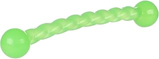 Ministry of Pet M.O.P Strong Flexible Dog Fetch Toy, Durable Material, Glow in The Dark Throw & Fetch Toy - for Small Dogs, Green