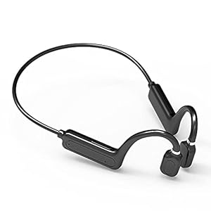 Rvtkak Draadloze Fitness Headset Bluetooth, Beengeleiding Hoofdtelefoon, 5.0 Oordopjes Hoofd gemonteerde Waterdichte…