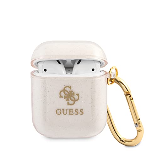 Couche Guess Guapucg4gd Airpods Pro Dourado/Dourado Glitter Collection