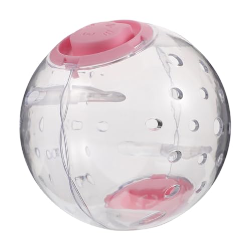 BUGUUYO Interactive Hamster Exercise Wheel Silent Running Ball Toy for Small Pets Cage Accessory