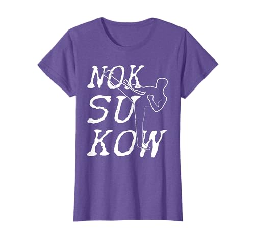 Nok Su Kow The White Kickboxer Vintage Kickboxing T-Shirt