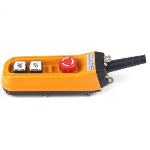 Arrêt d'urgence compatible HY-P1022SB pour sécuriser vos commandes - 4