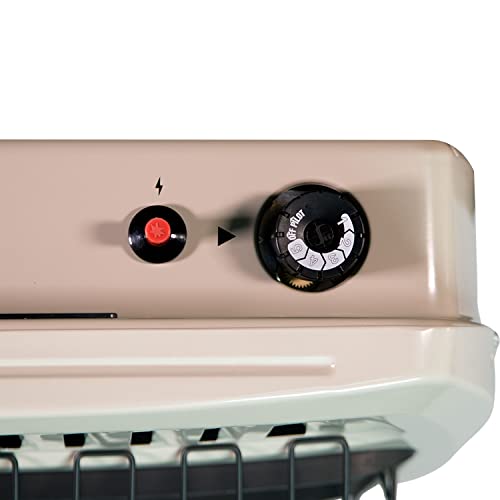 Comfort Glow Kwd326 Dual Fuel Infrared Vent Free Wall Heater 3 Plaque 18000 Btu, 1 Piece, Beige #TOP3