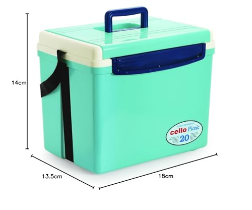 Cello Picnic Ice Packs, 30 Litres, Green
