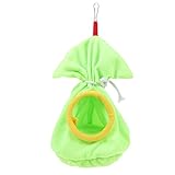 HAPINARY シーシーオウム用ハンギングベッド 通気性ポーチ型寝床 ペット鳥ケージ用暖かい睡眠袋 小鳥用巣 アヒル カナリア ヒバリ対応