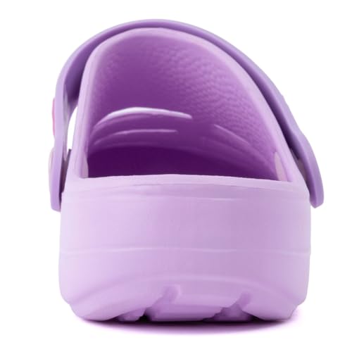 Image of Nautica Kids Clog Sandals - Slip-On Lightweight Water Shoes with Adjustable Heel Strap - Comfortable EVA Slip-Resistant Clogs for Boys & Girls - Toddler & Youth Sizes