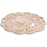 Des détails raffinés : mettant en valeur des appliques en bois ornementales et des animaux en bois brut uniques, ces sculptures murales décoratives témoignent d’un savoir-faire subtil pour des sculptures sur bois distinctes destinées aux placards, des sculptures en bois non peintes et des appliques décoratives pour la maison