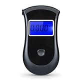 □ Diseño compacto: este tester de alcohol de alcoholímetro es ahorro de espacio, liviano, portátil, es fácil de sostener y transportar.La bolsa de tela proporciona mucha comodidad, puede poner su alcoholímetro en esta bolsa cuando no lo use.