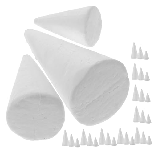 LIFKOME 30Piezas Poliespan para Manualidades de Bricolaje para Decoración de Árboles de DIY y Proyectos