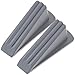 Housoutil 2Pcs Rubber Door Stopper Door Stop Door Wedge Door Holder Security Wedge Door Stops Non-Skid Base Grip for Hotels Hospitals Schools Offices