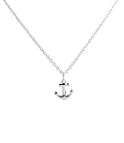 Die Kette liegt durch den maritimen Bezug total im Trend und ist durch den Anker ein tolles Accessoire für den nächsten Strandbesuch