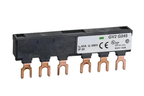 Barre de connexion disjoncteur GV2G245 pour pontage 63 A