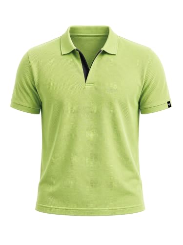 Image of Status Quo Men's Polo T-Shirt | Rich Cotton Blend | Slim Fit | All Day Comfort | Contrast Inner Placket | Polo Collar