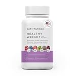 SELF NUTRITION Healthy Weight Loss Supplement for Women, Vegan, Appetite and Craving Control, Fat Burner, Metaboilism Booster, Weight Loss Supplement, Metabolism and Mood Booster - 60 Units