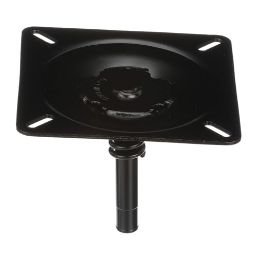 Boat Seat Mount, 6.7 x 6.7 x 5.5 Inches, Boat Seat Pedestal Pin Seat with Spring, Boat Accessories Swivel Base (1 Pack) - Image 2