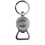 Livraison rapide Porte-clés en verre - Walter, Ouvre-bière