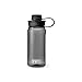 YETI Yonder 600 ml/20 oz Water Bottle with Yonder Tether Cap, Charcoal