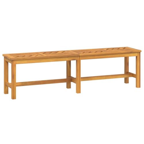 vidaXL Brown Patio Bench, 59.1