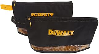 DEWALT DG5102 Sacos Multiusos com Zíper, Pacote com 2, Preto
