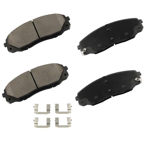 Image of cciyu D1814 Front Ceramic Disc Brake Pads Kit For Kia For Sedona 2015-2020