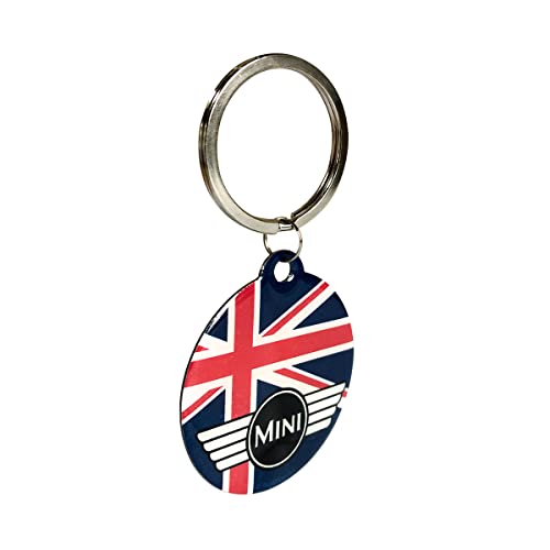 Nostalgic-Art 48018 Porte-clés Mini Union Jack Rond 4 cm