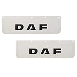 Material: geprägt Hartgummi 2X Schmutzfänger Schmutzlappen Spritzlappen für DAF LKW 60x18cm Hartgummi