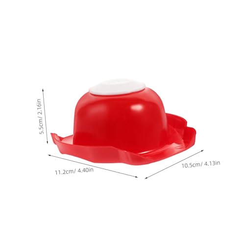 Protector de dedos para cortadora de vegetales OUNONA rojo miniatura 2