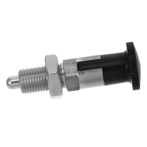 Alipis Stainless Steel Spring Indexing Plunger Lock Precision Positioning Knob Bolt for Secure Applications for Plumbing Tools and Industrial Use