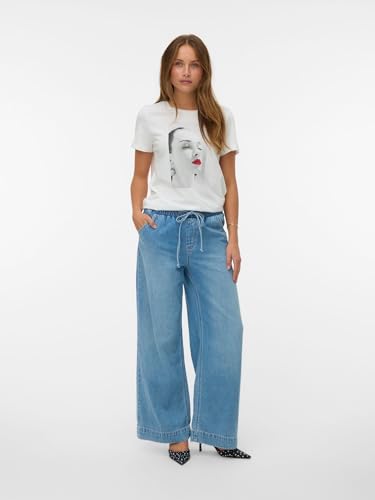 Vêtements Vero Moda Vmallison Mr Wide Jeans Li3133 pour Femme - vue 4