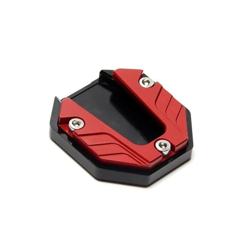 Pied support de moto élargi contre l'enfoncement de la béquille de scooter